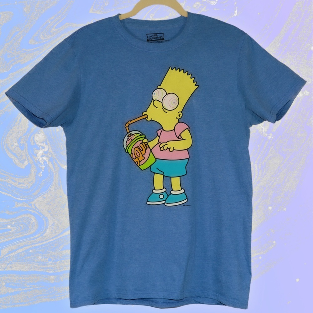 Bart Simpson Squishee Simpsons Tshirt